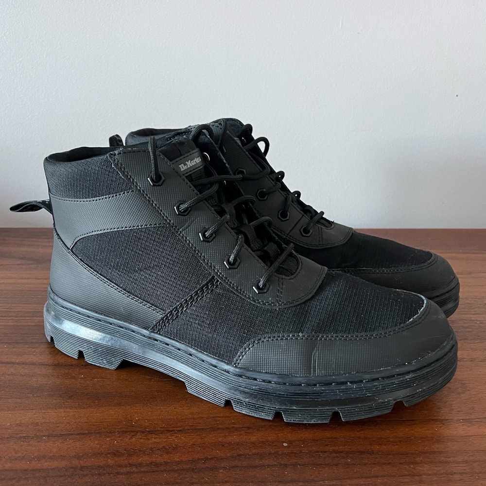 Dr. Martens Bonny Tech Boots Black Men's 14 US 13 UK Combat Utility Casual